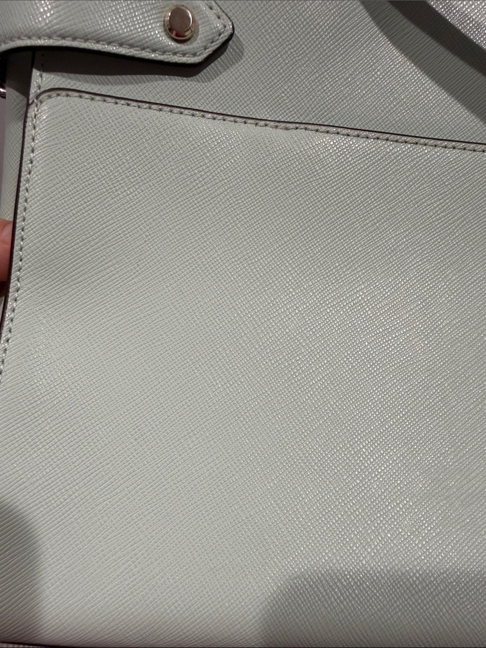 Kate Spade Staci Mint Green Purse with removable strap - Picture 13 of 15